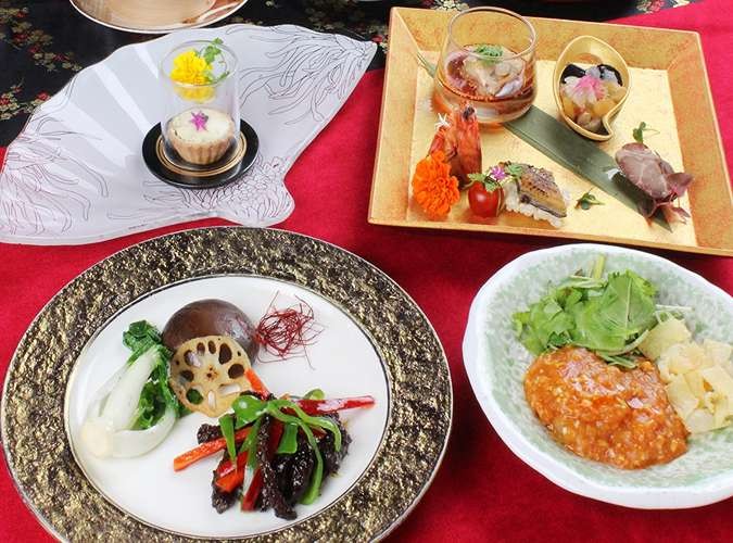 ローズコース★姿煮など豪華全7皿