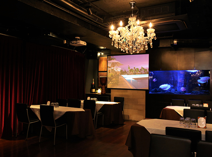 カスケード アクアリウムラウンジ銀座店